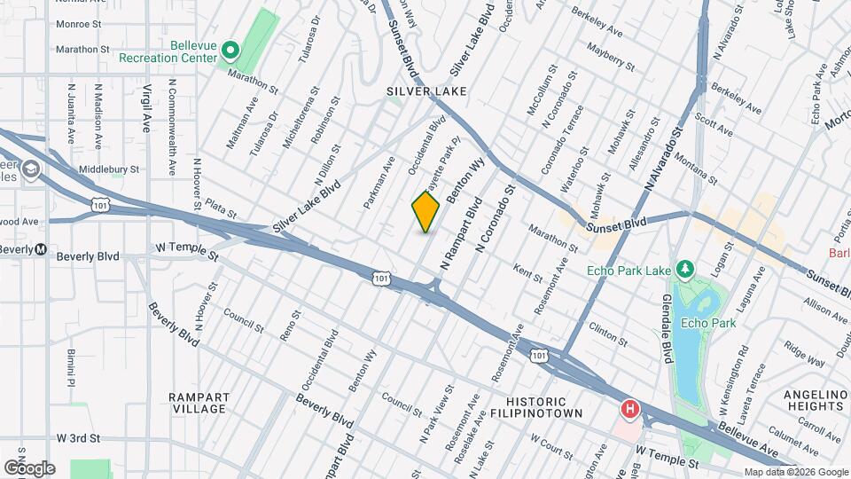 631 Benton Wy Map and Location Details