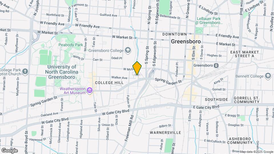 620 Walker Ave Map and Location Details