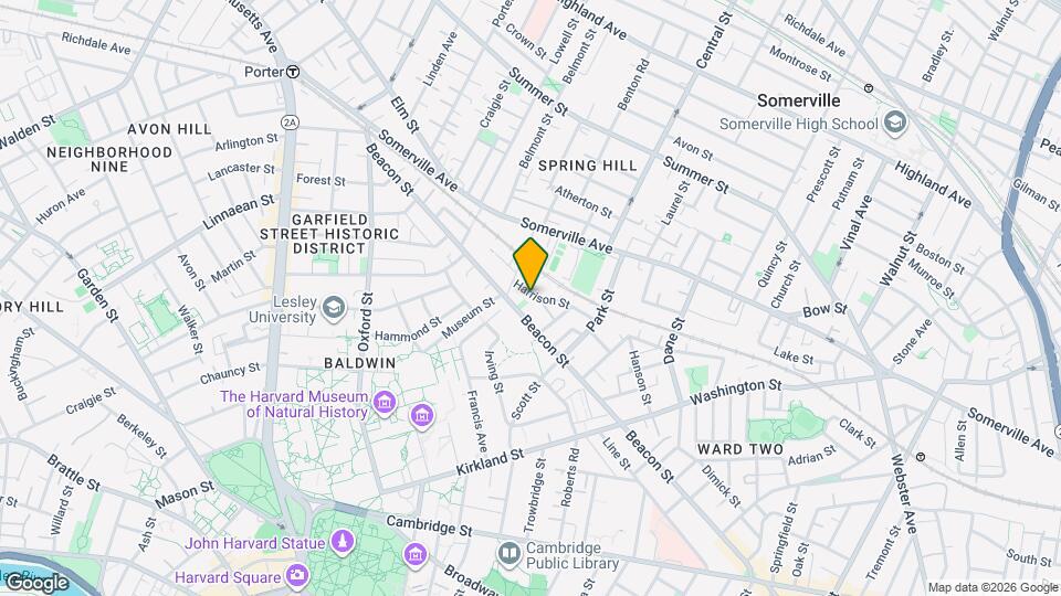 38 Harrison St Map and Location Details