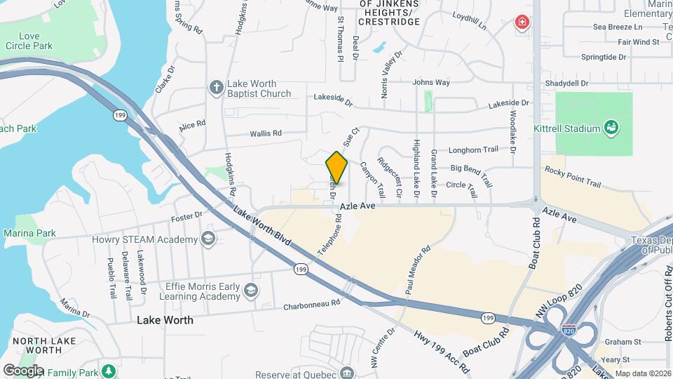 4108 Church Dr Map and Location Details