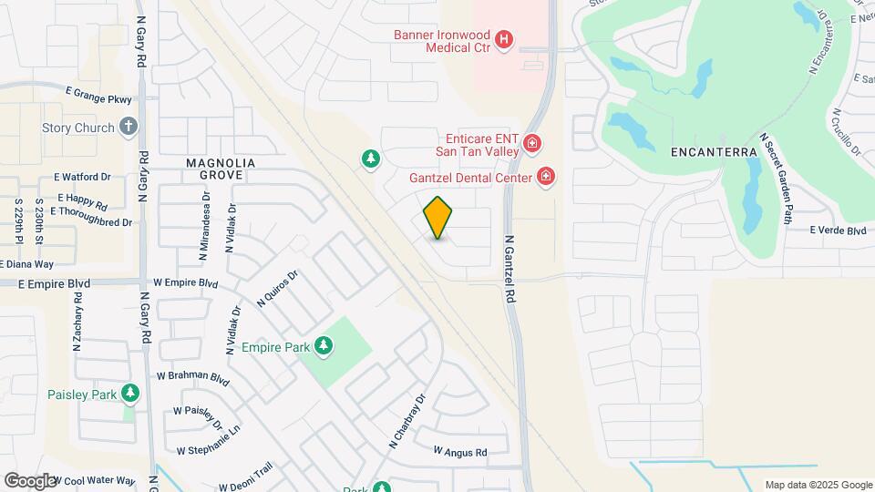 512 W Tenia Trail Map and Location Details