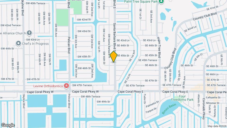 4526 Santa Barbara Blvd Mapa y Detalles de la Ubicación
