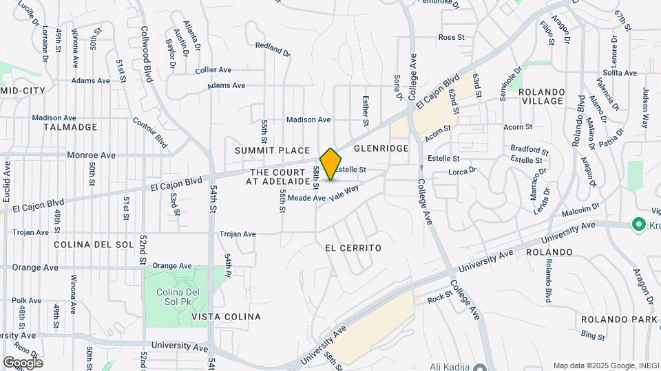 5831 Adelaide Ave, Unit CONDO Map and Location Details