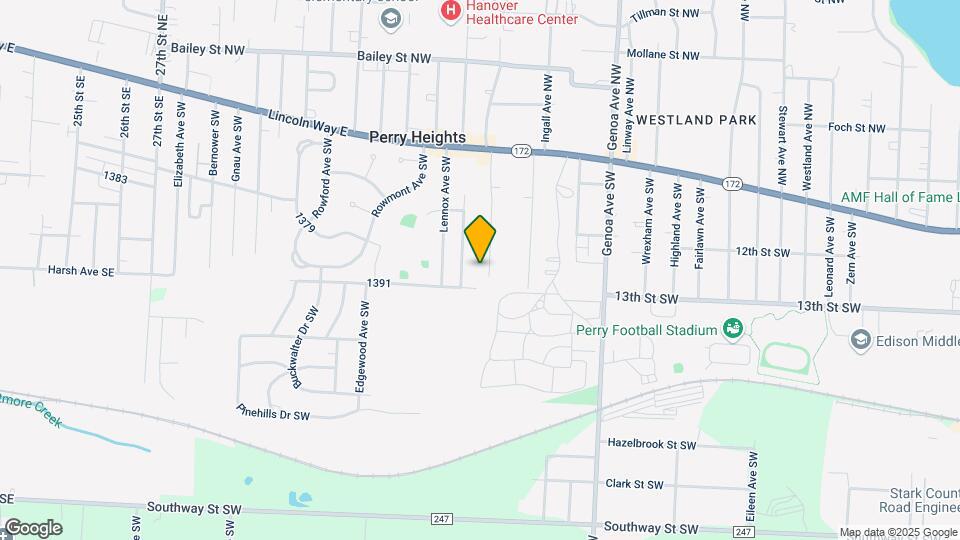515 Hinderer Ave SW Map and Location Details