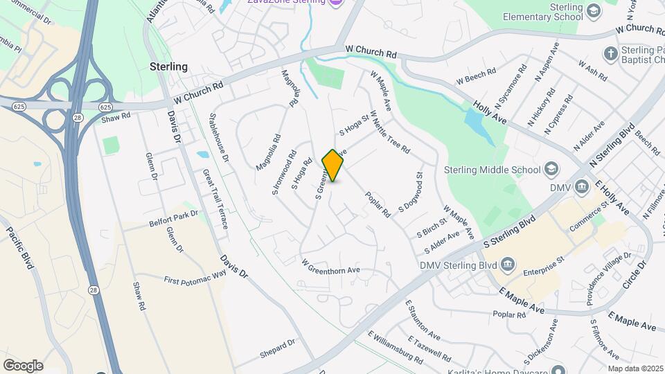 1073 Temple Ct Map and Location Details