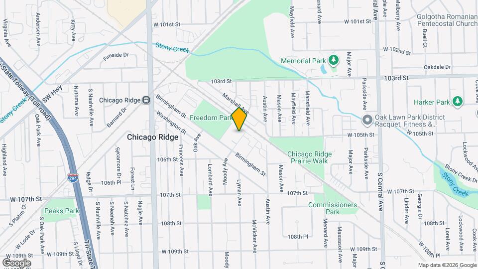 10410 Moody Ave Mapa y Detalles de la Ubicación