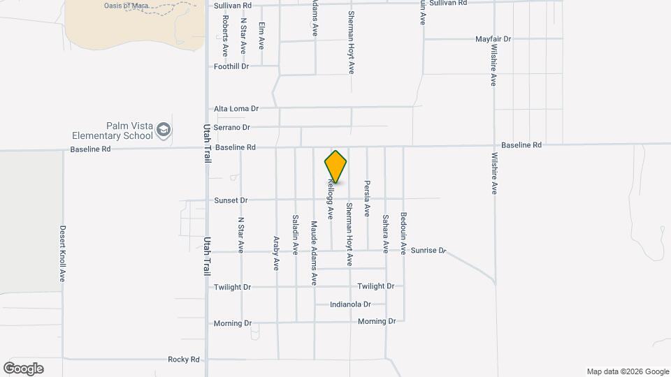 7419 Kellogg Ave Map and Location Details