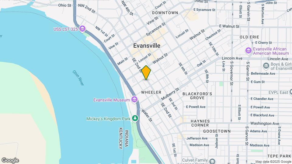 313 SE Second St Map and Location Details