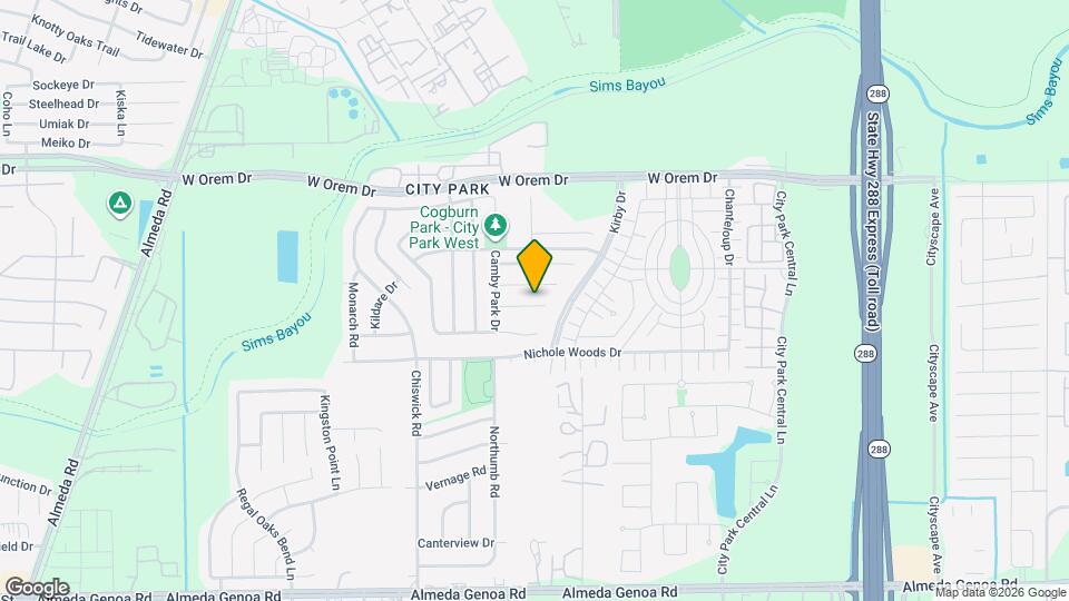 1822 Fergus Park Ct Map and Location Details