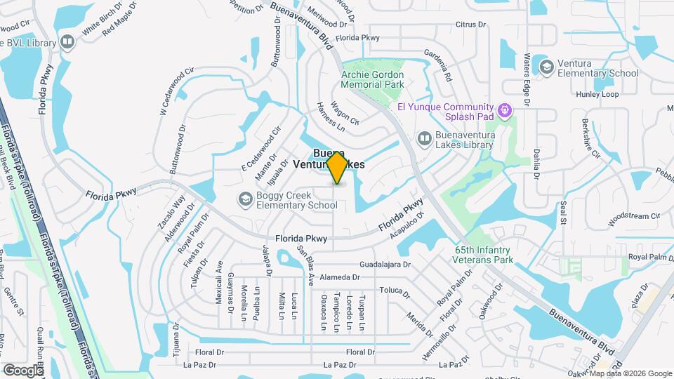 98 Pinata Ct Map and Location Details