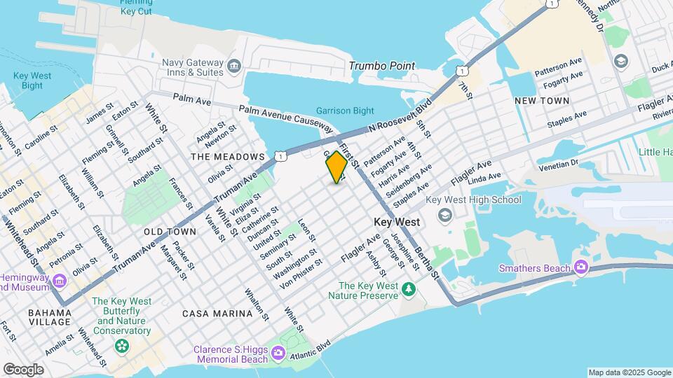 1709 United St, Unit UP Map and Location Details