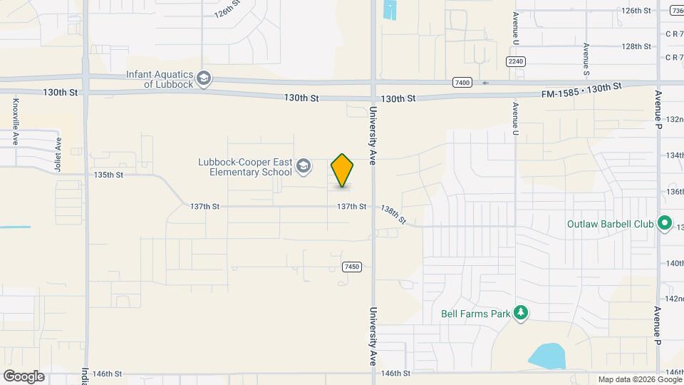 2613 136th St Map and Location Details