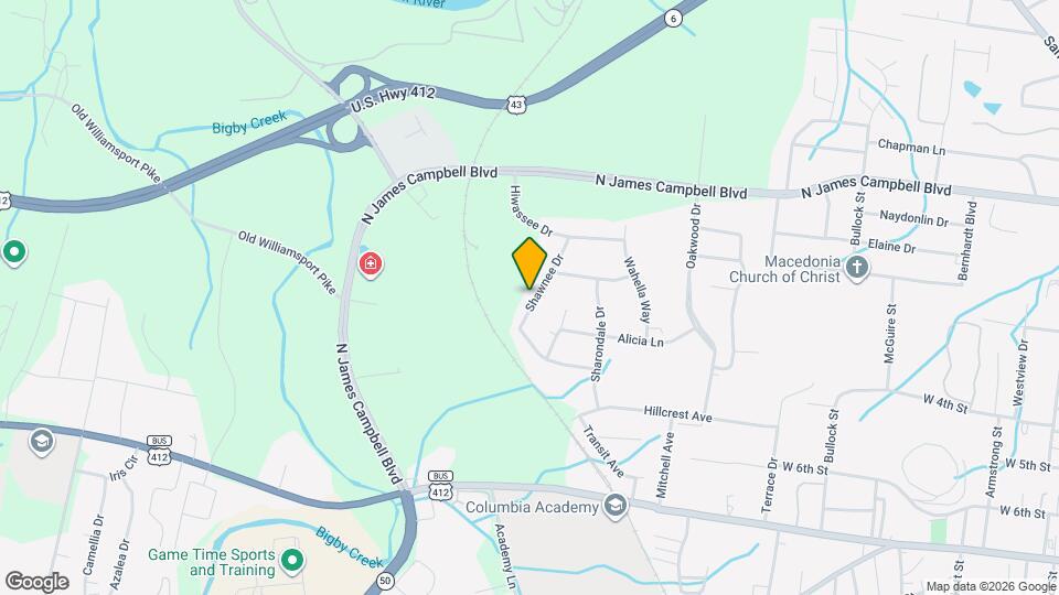 409 Shawnee Dr, Unit 411 Map and Location Details