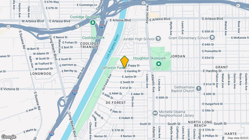 365 E Harding St Map and Location Details
