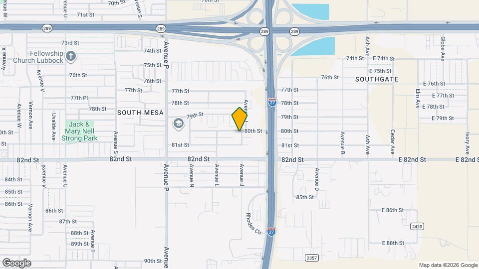 1101 80th St Map and Location Details