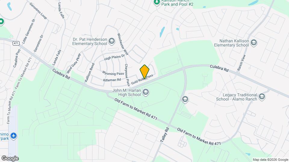 14350 Gold Rush Pass Mapa y Detalles de la Ubicación