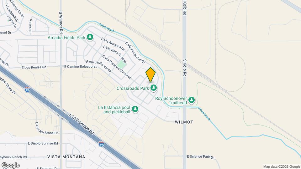 7387 S Via Plaza del Maya Map and Location Details