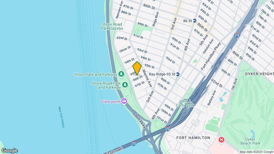 125 96th St Mapa y Detalles de la Ubicación