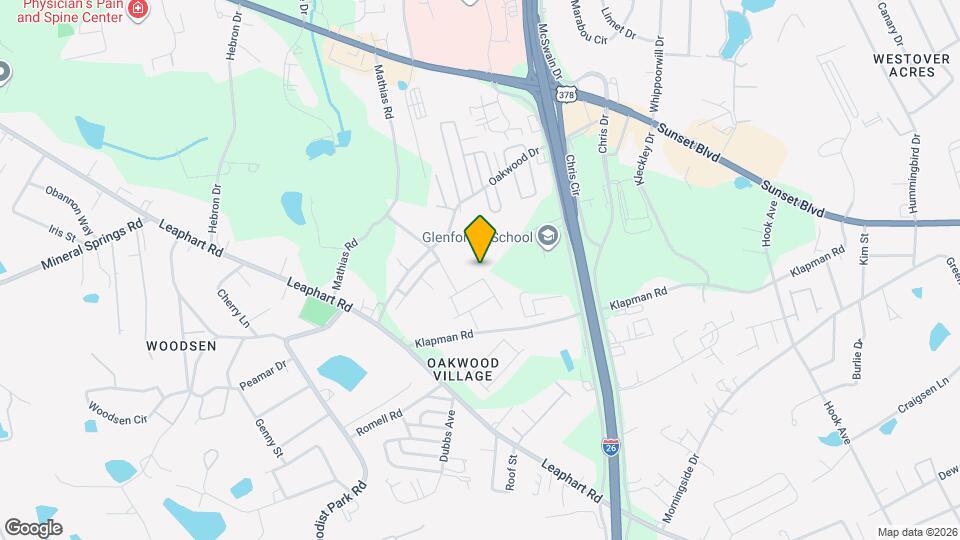 400 Laurel Leaf Dr Map and Location Details