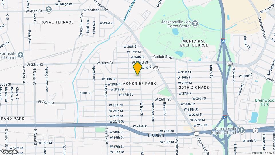 1557 30th St Map and Location Details