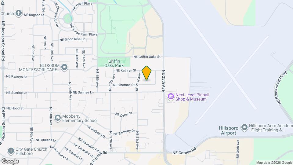 2259 NE Thomas St Map and Location Details