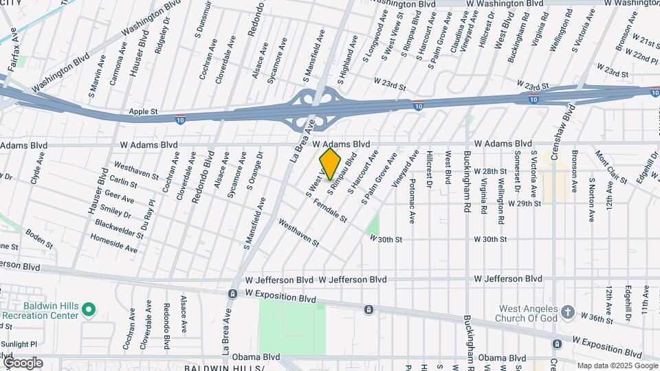 2721 S Rimpau Blvd, Unit 2723 Map and Location Details
