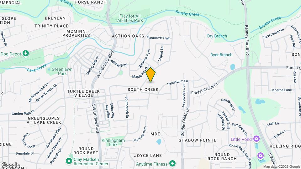 500 Hawthorn Ln Map and Location Details