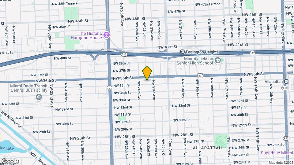 2339 NW 35th St Map and Location Details