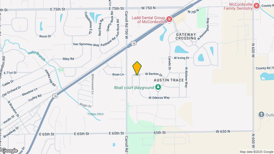 6936 N Karnes Dr Map and Location Details