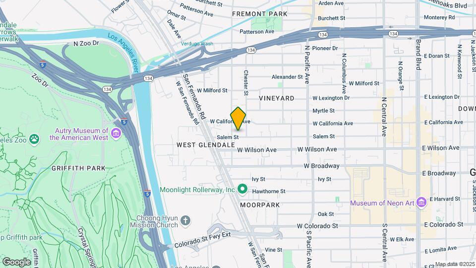 715 Salem St Mapa y Detalles de la Ubicación