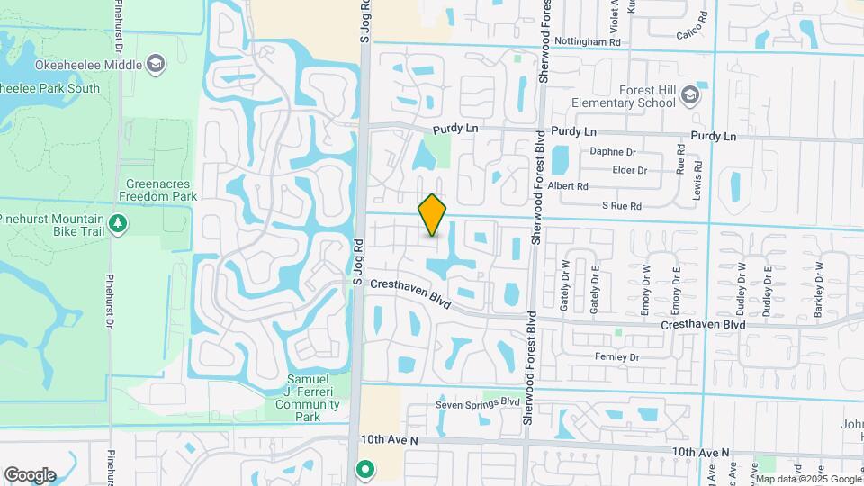 533 Shady Pine Way Map and Location Details