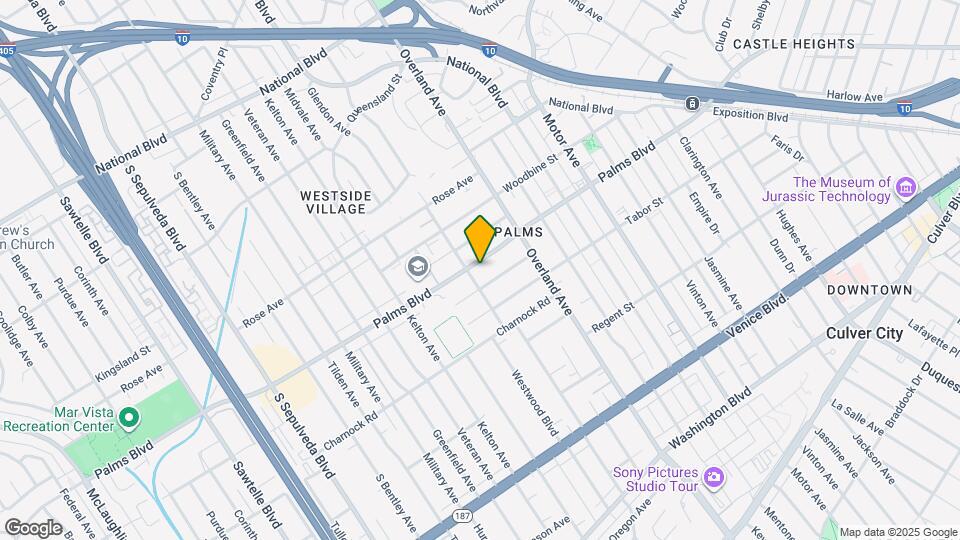 10770 Palms Blvd, Unit 206 Mapa y Detalles de la Ubicación