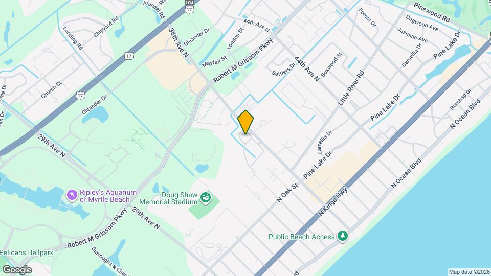 3795 Hitchcock Way Map and Location Details