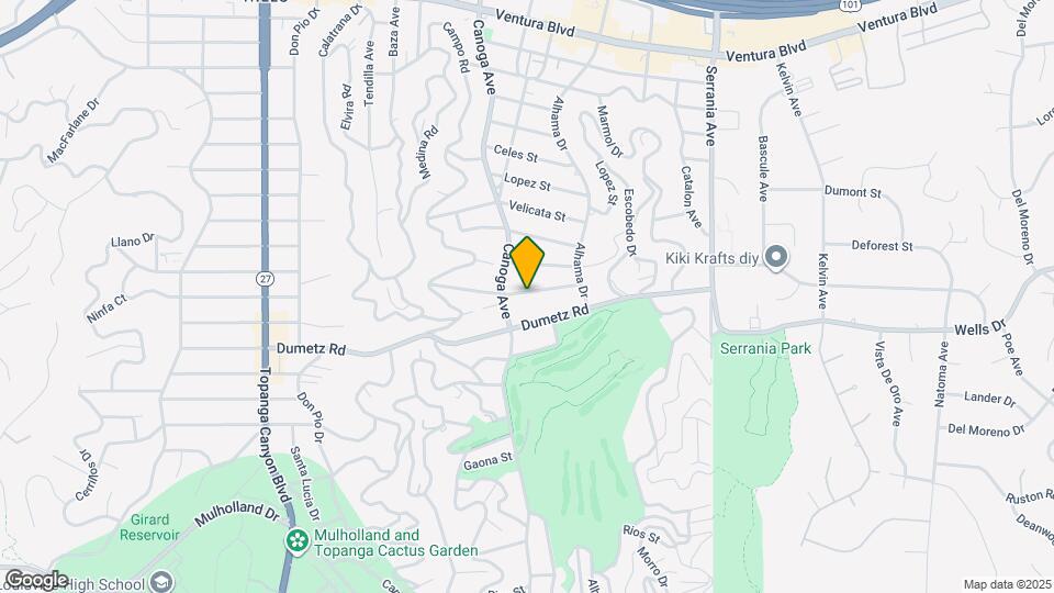 21322 Providencia St Map and Location Details