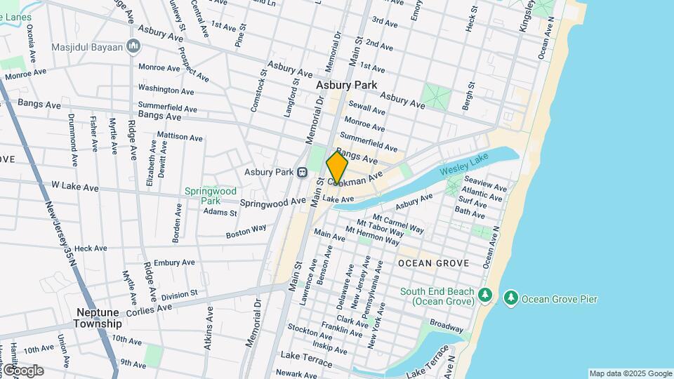 700 Cookman Ave, Unit 3B Map and Location Details