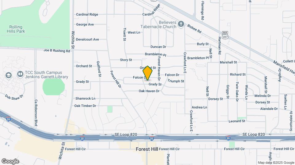 3609 Grady St Map and Location Details