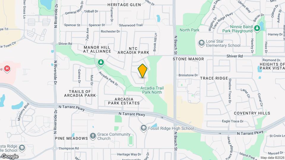 4260 Doe Creek Trail Map and Location Details