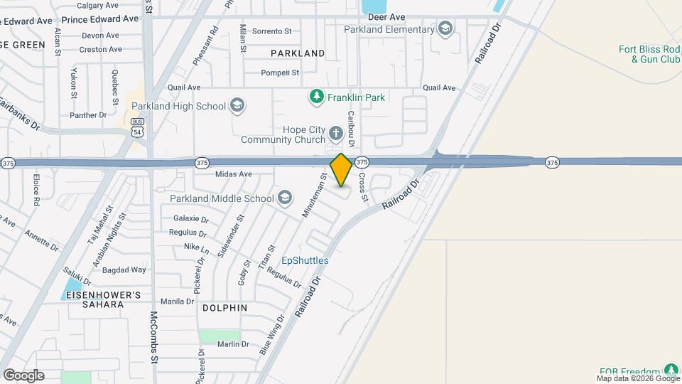 6025 Belladonna Cir Map and Location Details