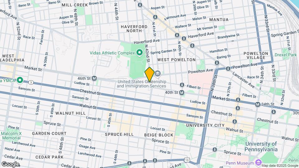 10 N 42nd St Map and Location Details