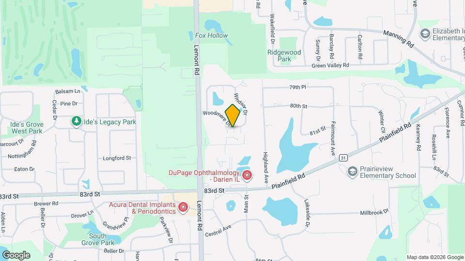 2667 Woodmere Dr Map and Location Details