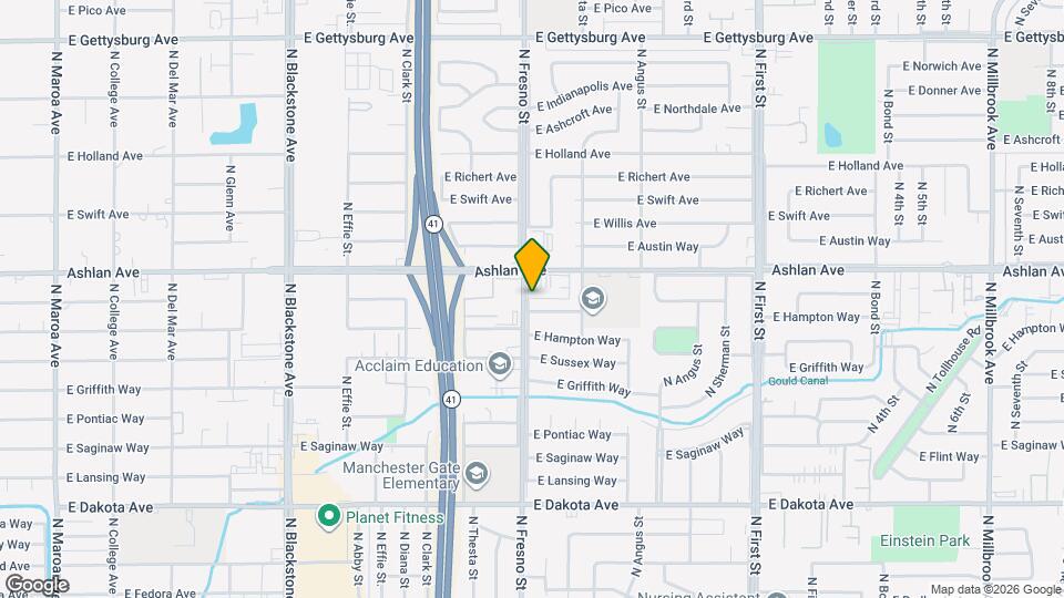 2519 E Buckingham Way Map and Location Details