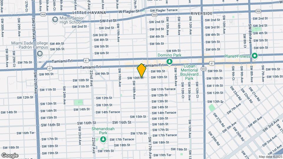 1744 SW 10th St Map and Location Details