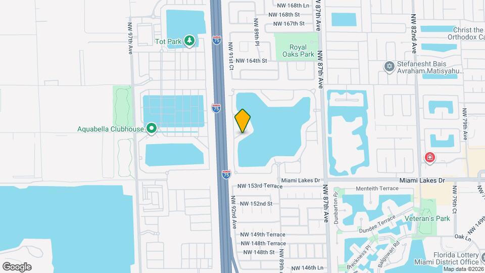 9106 NW 158th St Map and Location Details