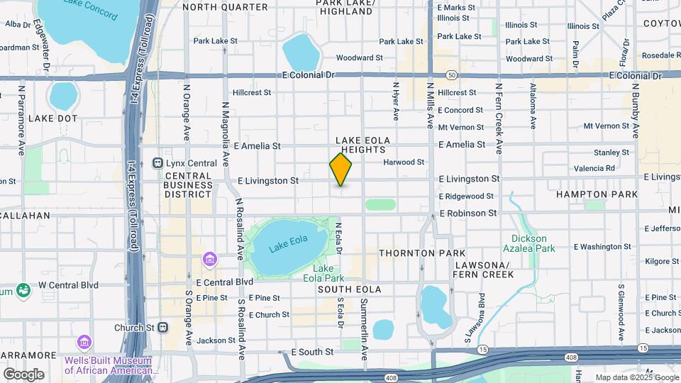 613 E Ridgewood St Map and Location Details
