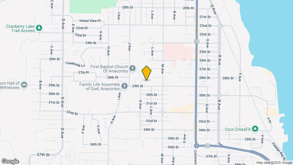 1428 29th St Map and Location Details