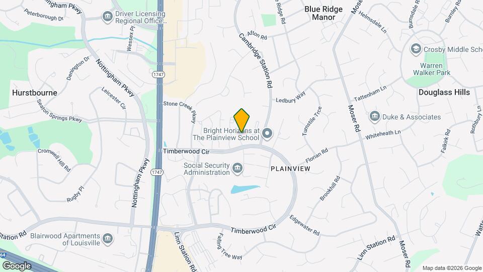 749 Yorkwood Pl Map and Location Details