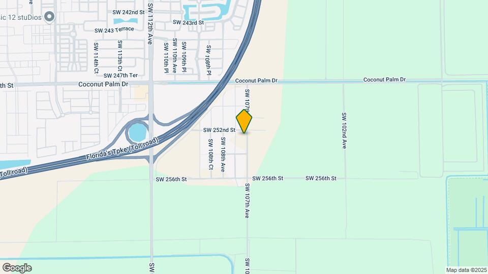 25242 SW 107th Ave Map and Location Details