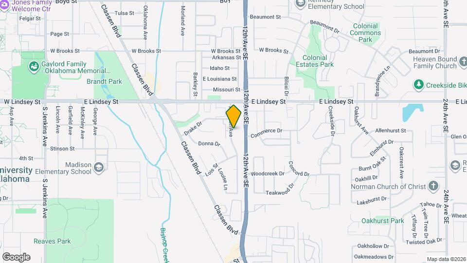 2161 Houston Ave Map and Location Details