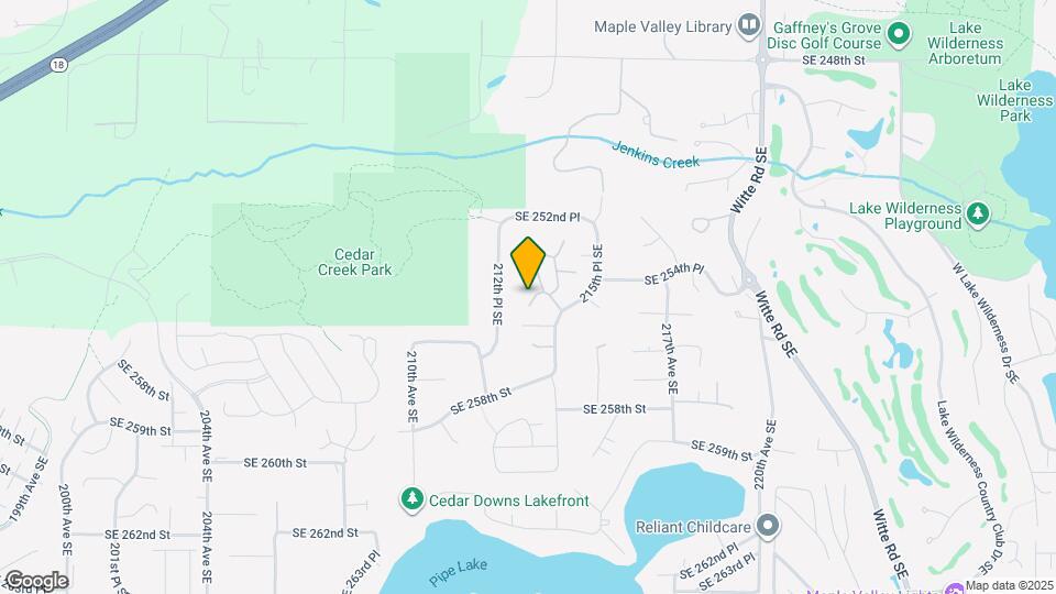 25429-25213 213th Ave SE Map and Location Details