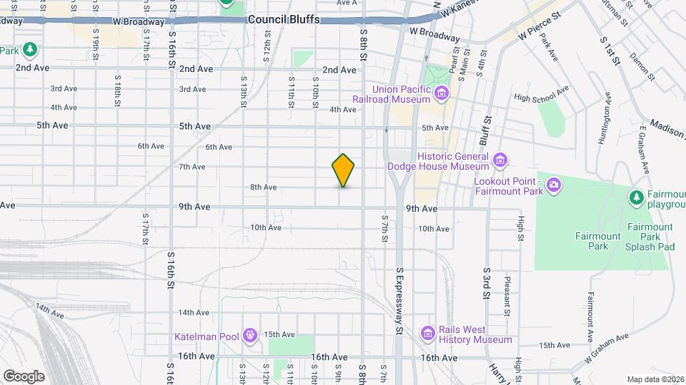 829 8th Ave Map and Location Details